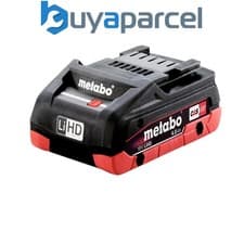 Image of Metabo 18v CAS 4AH Slide Battery Pack Compact LiHD Ultra M Technology 625367000