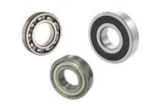 Image of 6300 to 6312 Open, 2RS Sealed, ZZ Shielded & C3 - Superior Quality Ball Bearings