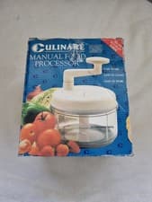 Image of Culinare Manual Food Processor New Just Opened Boxed !