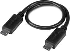 Image of Startech.Com 8In Micro Usb To Micro B M To M Cable