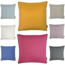Image of Riva Paoletti Eclipse Textured Weave Piped Cushion Cover