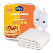 Image of Silentnight Dual Control Heated Electric Blanket King Warm