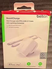 Image of Belkin Boostcharge wall charger with PPS+USB-C= Cablo