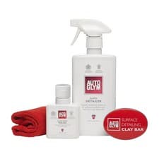 Image of Complete Detailing Kit 4 Pieces Detailer Clay Bar Polish - Autoglym VPCLAYKIT