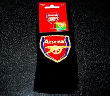 Image of NEW OLD SHOP STOCK - Official ARSENAL FC SOCKS - UK Size 8-11 - MINT WITH TAGS