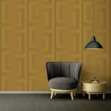 Image of VERSACE GREEK KEY WALLPAPER 10m x 70cm - GOLD 935232