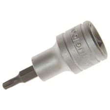 Image of Teng M121225-C TX Tamper-Proof TORX Socket Bit 1/2in Drive T25