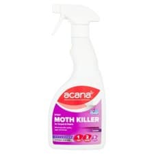 Image of Clothing Carpet Fabric Moth Killer Spray Acana Lavender Fragrance 275ml & 500ml