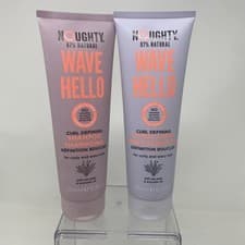 Image of Noughty Wave Hello Curl Defining Shampoo and Conditioner 97% Natural 8.4 fl oz