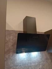 Image of FIREGAS 60cm Angled Chimney Cooker Hood with 332m³/h, LEDs, Brand New