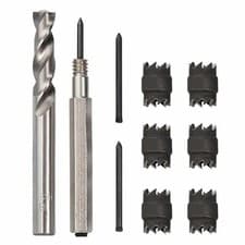Image of 10X Sealey HSS Cobalt 3/8mm Spot Weld Drill Bits Remover Cutter Various Lengths