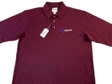 Image of Swanson Industries Engineered Hydraulic Cylinders Golf Polo Shirt New! LARGE