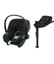 Image of Cybex Aton B2 I Size Car Seat Including Base One Isofix Volcano Black Brand New