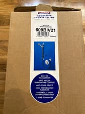 Image of Aqualisa Aquavalve 609 Concealed Shower Valve White C609.20T Thermostatic Mixer