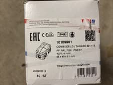Image of Wiska 10109901 COMBI 206 LG 3xWAGO 221-413 Combi 206 Junction Box, 85x49x51mm
