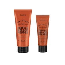 Image of Men's Hair & Body Wash Scottish Fine Soaps Man Grooming Thistle & Black Pepper