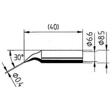 Image of Ersa Soldering Tip Pencil-Shaped ERSADUR 1pc