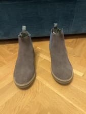 Image of Barbour Farsley Chelsea Boots Brown Suede Men’s Boots UK Size 9 (Eur 43)