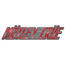 Image of MOTLEY CRUE Metal Pin Badge: LOGO (ENAMEL IN-FILL): Official Merch fan gift £pbd