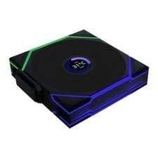 Image of 120mm Lian Li UNI FAN TL LCD Wireless, Reverse Flow, Black ARGB, 9-Blade, 1900RP