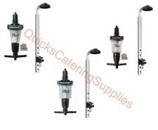Image of Optics Home Bar 25 35 50ml Beaumont Solo Spirit Dispenser & 1 Litre Wall Bracket