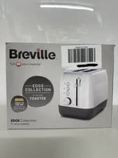Image of Breville Edge Deep Chassis 2 Slice Toaster | Brushed Stainless Steel