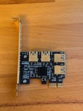 Image of 4 Slot to Port Expansion to USB3.0 Card PC Card PCI-Express PCI-E 1 Card PCIe