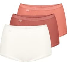 Image of Sloggi Basic+ Brief Maxi pack of 3 Womens Size 10 Knickers RRP £28