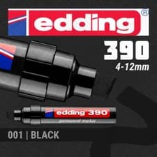 Image of 1x edding Permanent Marker | Colour/Nib Opts for All Surfaces | Made in Germany