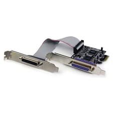 Image of StarTech PEX2PECP2 2 Port PCI Express Parallel Adapter Card - EPP/ECP