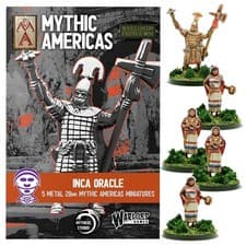 Image of Warlord Games Mythical America - Inca: Oracle Set Fantasy Action Figures 28Mm Fo
