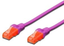 Image of Cat6 RJ45 UTP Network Patch Cable Ethernet Latched Snagless LAN LSOH LSZH