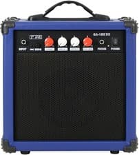 Image of 3rd Avenue 15 Watt Electric Guitar Amp with headphone output - Blue, GA15E