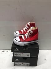 Image of Converse Chuck Taylor All Star Classic Infants Uk Size 2 Red