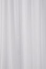 Image of Croydex Water-Resistant Cling-Resistant White Textile Shower Curtain 180 x 180cm