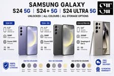 Image of Samsung Galaxy S24 - S24+ Plus - S24 Ultra - 256GB/512GB All Colours SmartPhone