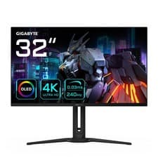 Image of GIGABYTE AORUS FO32U2 32” OLED Gaming Monitor - 3840 x 2160(UHD), 240Hz, 0.03m