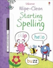 Image of Wipe-clean Starting Spelling Jane Bingham Paperback Usborne Publi