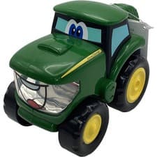 Image of JOHN DEERE Plastic Toy Tractor Play Vehicle for Kids Age 3 and Up
