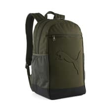 Image of PUMA BUZZ Backpack Bag Sports Dark Olive Unisex Casual School Book Gym Bag