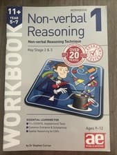 Image of 11+ Non-Verbal Reasoning Year 5-7 Workbook 1 :Non-Verbal Reasoning Technique