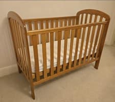 Image of Obaby  Ludlow Cot & Mattress