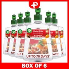 Image of Air Wick Aerosol-Free Automatic Air Freshener Refills Mulled Wine Pack of 6