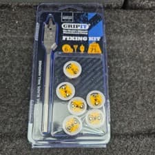 Image of Gripit Yellow Heavy-Duty Plasterboard Fixings - Curtain & Blind Hanging Kit