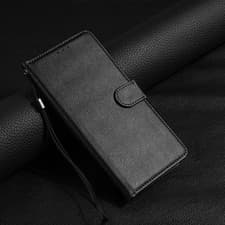 Image of Luxury Leather Flip Wallet Case w/ Kickstand Card Holder for Samsung Galaxy A