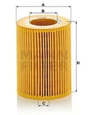 Image of Oil filter Filter Insert HU 925/4 y MANN-FILTER for VOLVO LAND ROVER