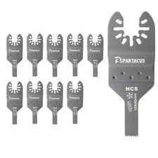 Image of 10 x Spartacus 10mm Oscillating Multi Tool Multitool Plunge Cutting Wood Blades
