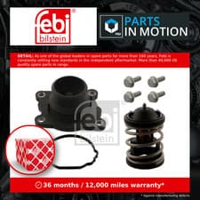 Image of Coolant Thermostat fits BMW 320D 2.0D 04 to 13 N47D20C 11517805191 11517805192
