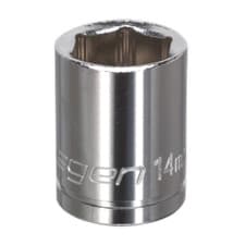 Image of Sealey S0581 WallDrive Socket 14mm 3/8"Sq Drive