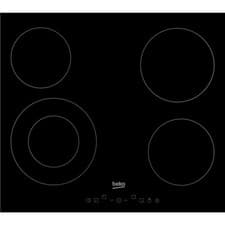 Image of Beko 60cm 4 Zone Ceramic Hob with Extendable Cooking Zone HIC64402T
